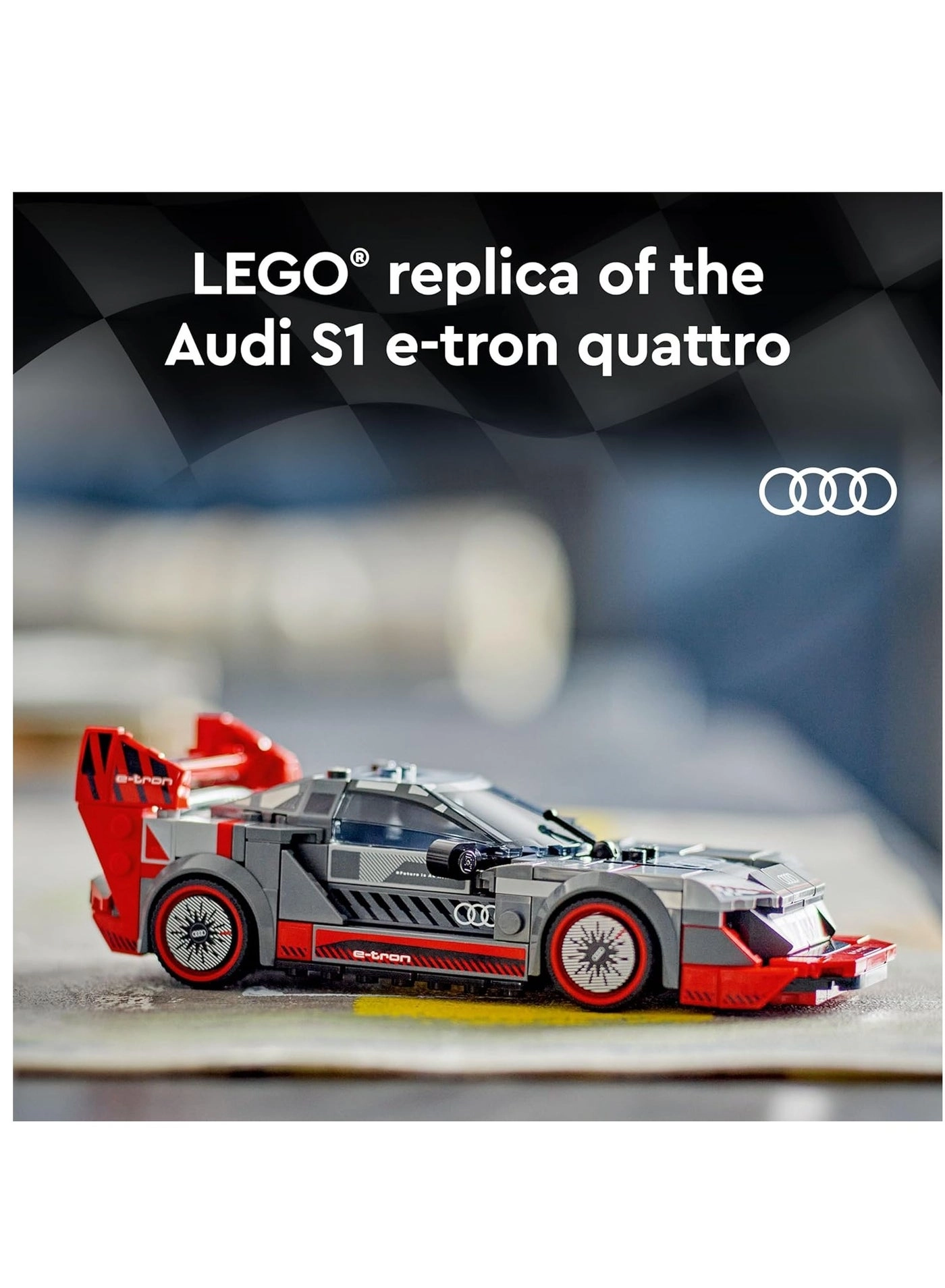 LEGO Speed Champions Audi S1 E-tron Quattro - Vehicle