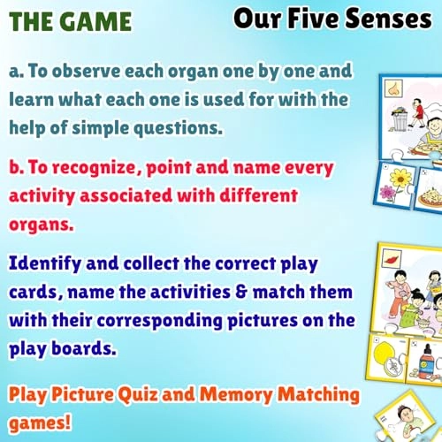 In the Home + Our Five Senses - 4 years and up