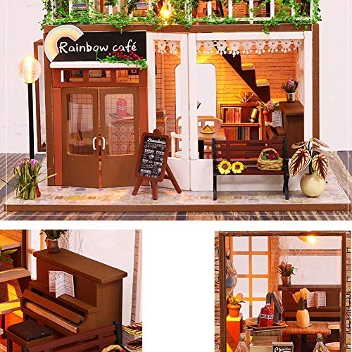 Dollhouse Miniature DIY House Kit - 1:24 Scale