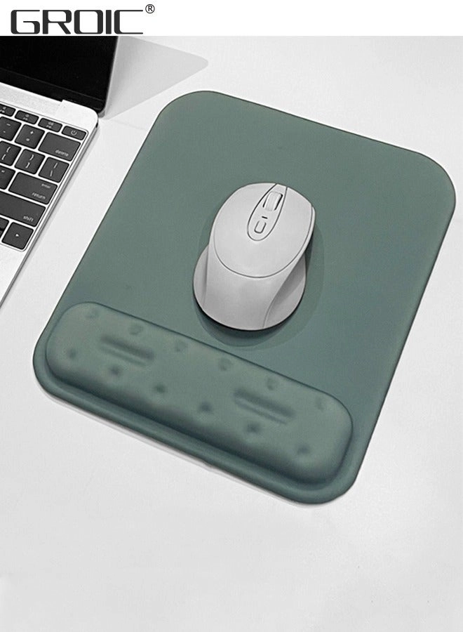 GROIC Lycra Ergonomic Mouse Pad - 25x21 cm