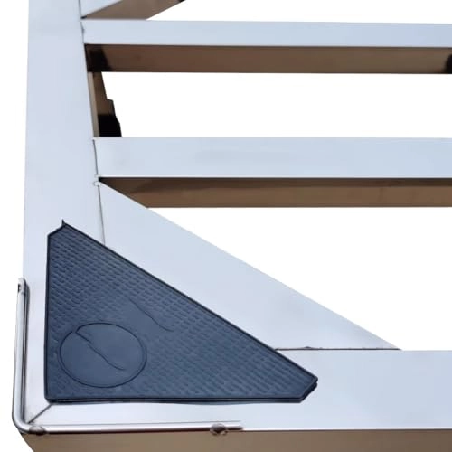 Washing Machine Base - Stainless Steel 4-Leg