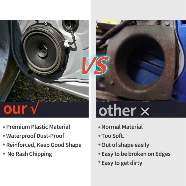 Front Door Speaker Adapter Spacer Ring - 6.5 inch