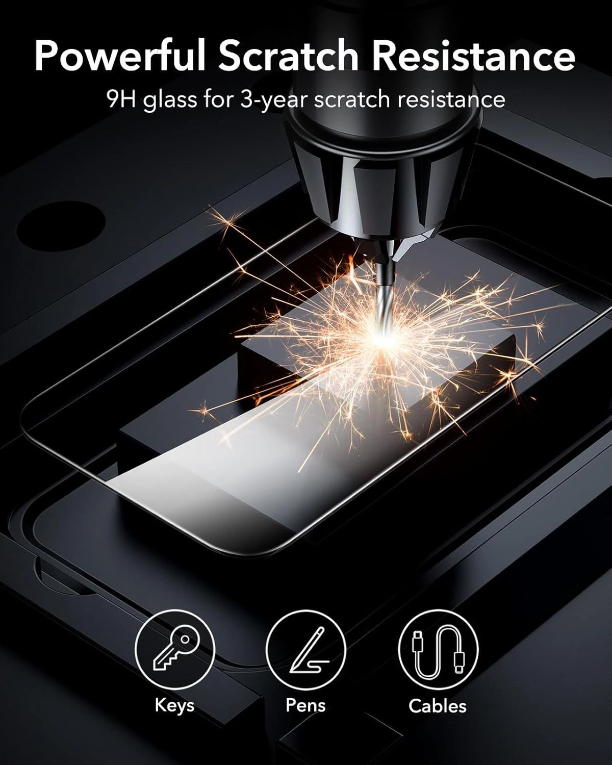 iPhone 17 5D Premium Tempered Glass