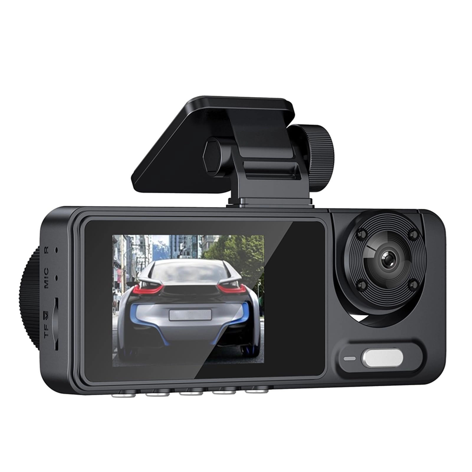 Eacam Clear Car Rearview Mirror - 1920*1080P+1280*720P+640*480P