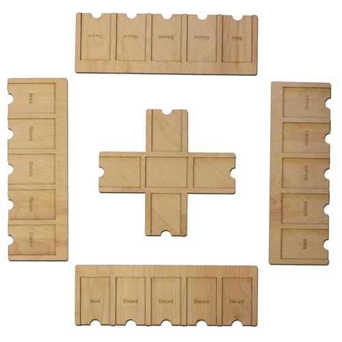 Player Tray - 4 Player Trays Personalized + Center Console