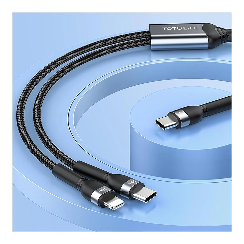 Nylo Series Cable 65W USB-C to Lightning 1.2m