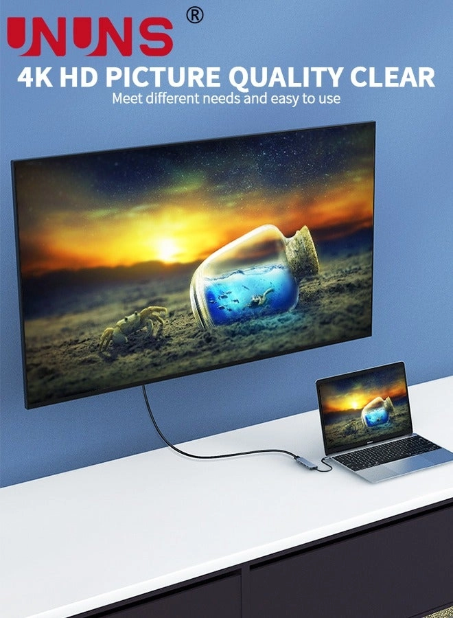 USB C Hub - 5-in-1 4K HDMI 100W PD