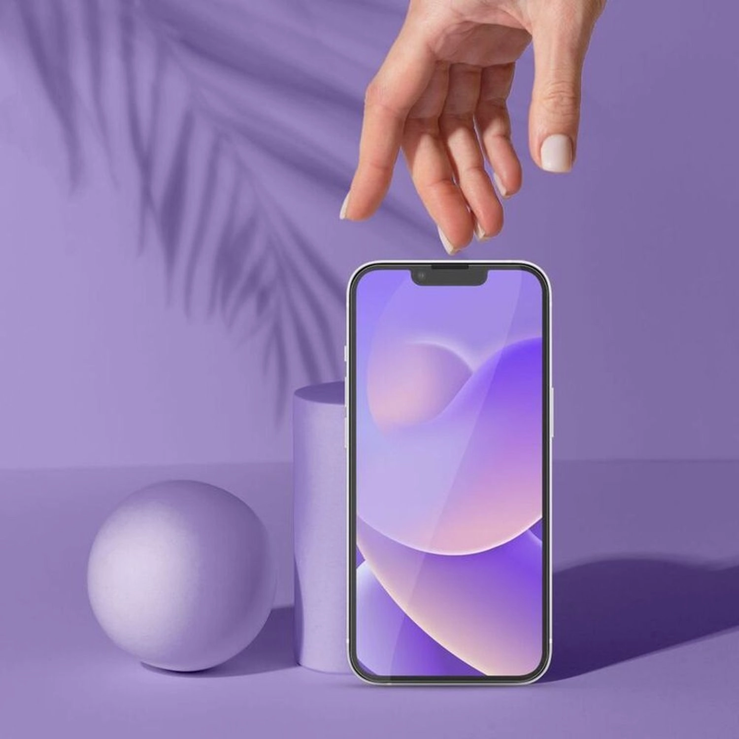 Anti-Fingerprint Tempered Glass Screen Protector for iPhone 14 Plus