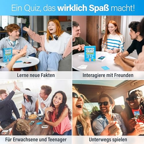 Super Quiz - 1200 Questions Trivia Cards (German)