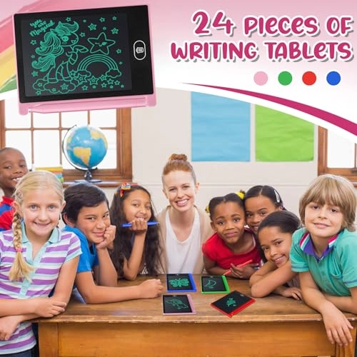 Zhehao LCD Writing Tablet - 24 Pieces 4.5 inches