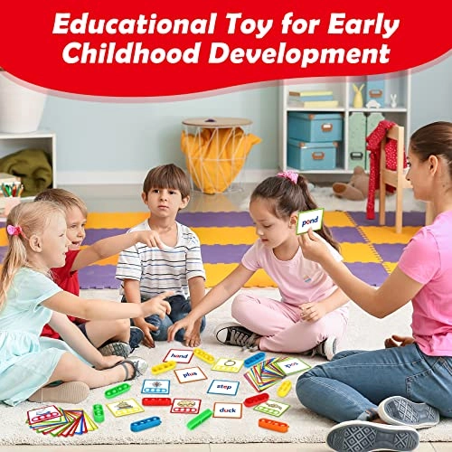 CVCC & CCVC Word Game - 3 years and up 40 pieces