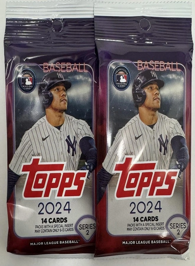 Topps Series 2 Baseball Retail Packs - 2pcs