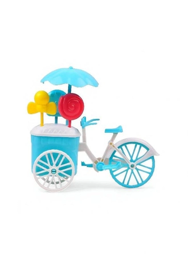 Shining Girl Pretty Doll - with Little Sister + Bicycle Playset - Fun Toy Set for Girls