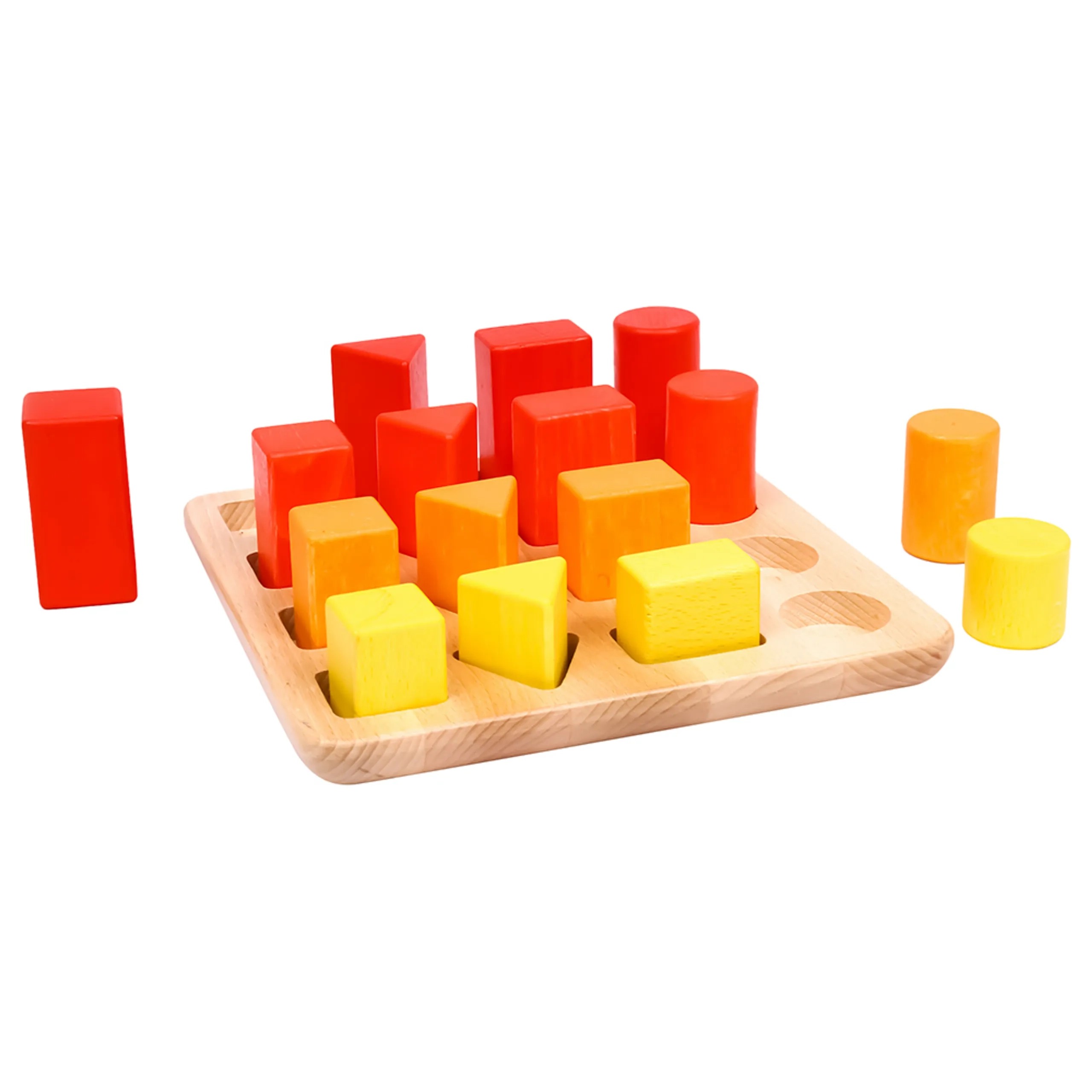 Edu Fun Geometric Peg Grading Boards - 2+