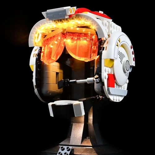 LED Lighting kit for Luke Skywa-lker Helmet (75327) - Multicolor 5V