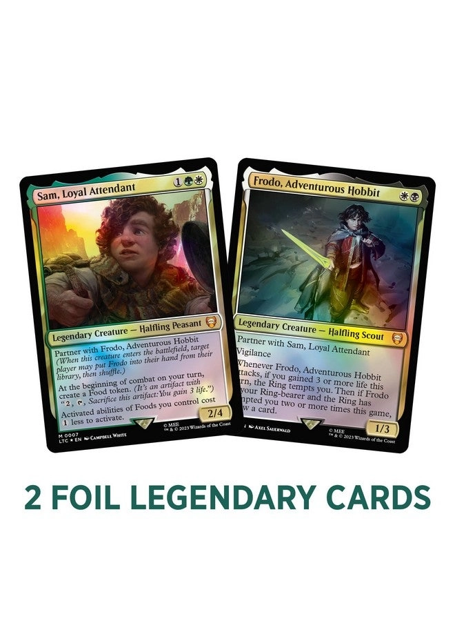 The Lord of The Rings: Tales of Middle-Earth Commander Deck 2 + Collector Booster Sample Pack