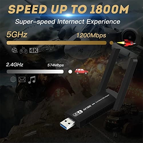 AX1801 - 2.4G/5ghz USB3.0 Wireless