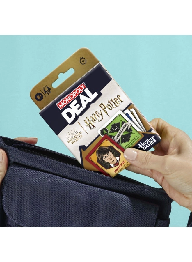 Monopoly Deal: HARRY POTTER - Card Game