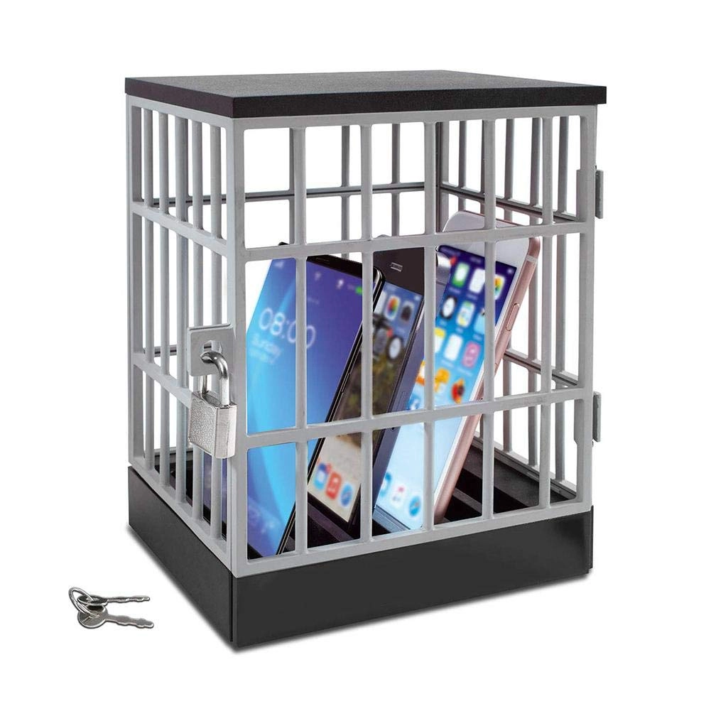 XTGHL Cell Phone Jail - 15 x 13 x 19 cm holds up to 6 phones