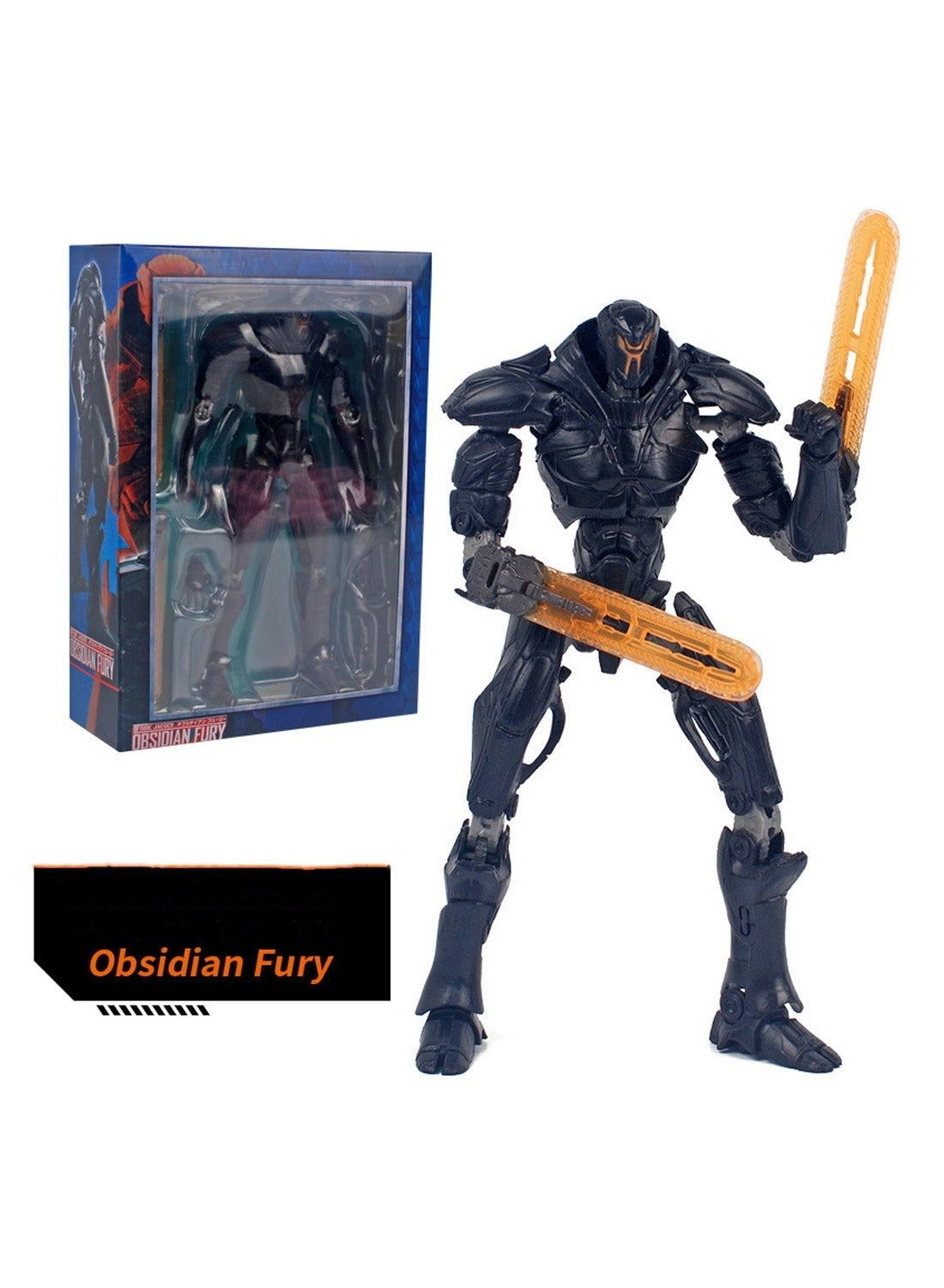 Generic Obsidian Mecha - 16 cm