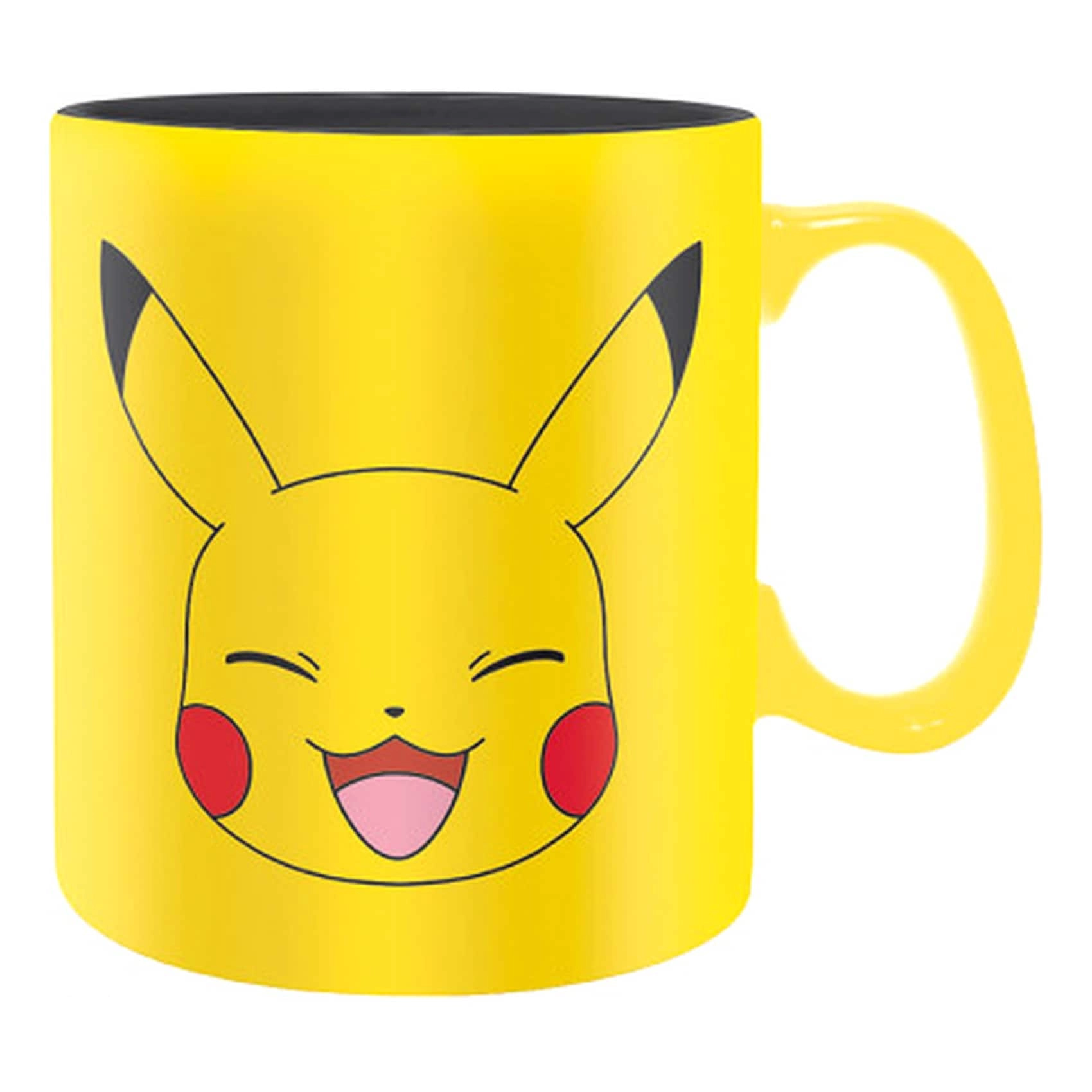 Carrefour Pikachu Face Mug - 2 pcs - 460 ml
