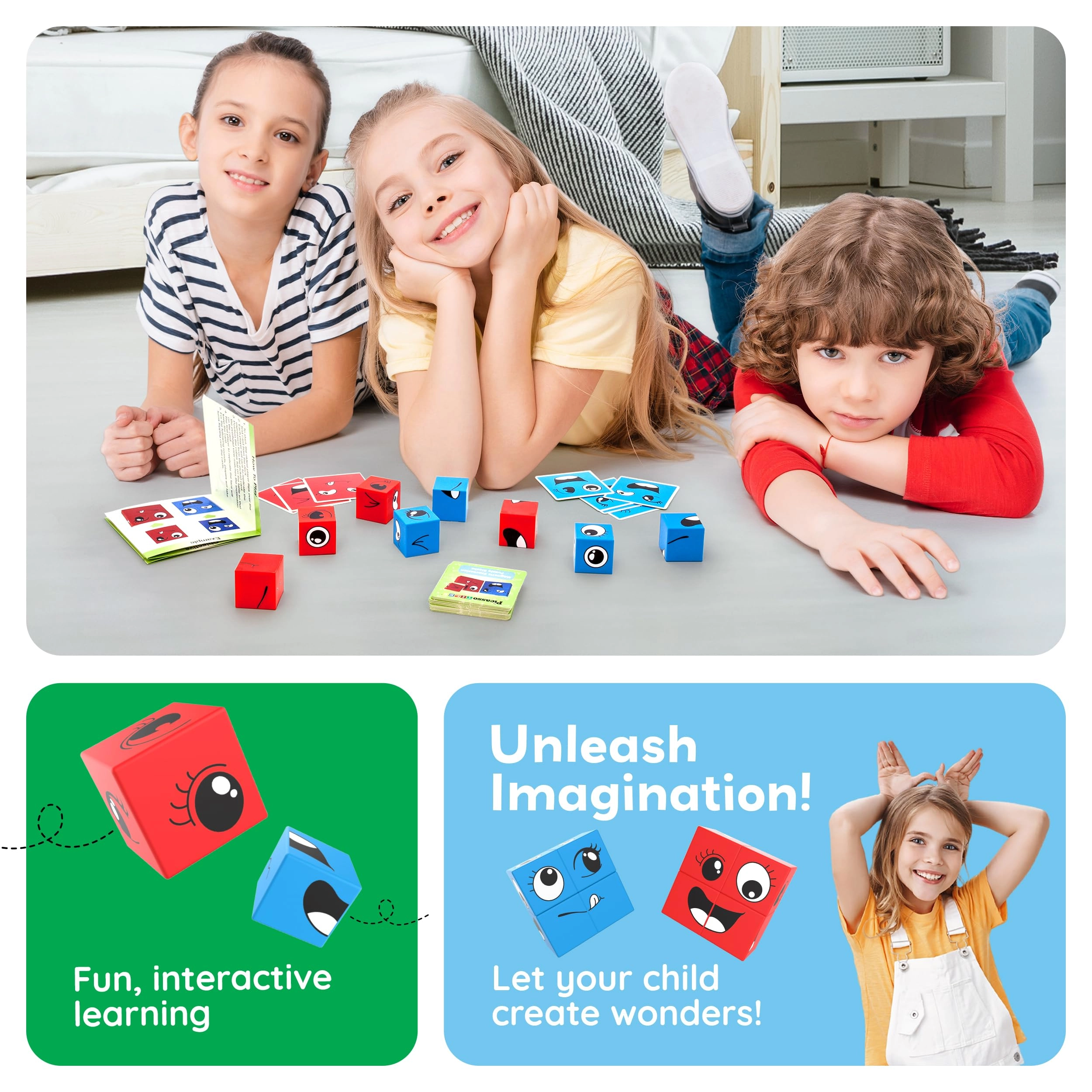 Magnetic Expression Puzzle - 36 pcs