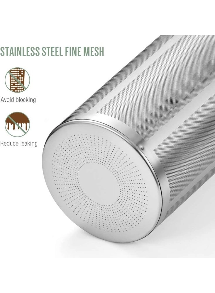 Cold Brew Pitcher - Airtight Glass Removable Stainless Steel Filter