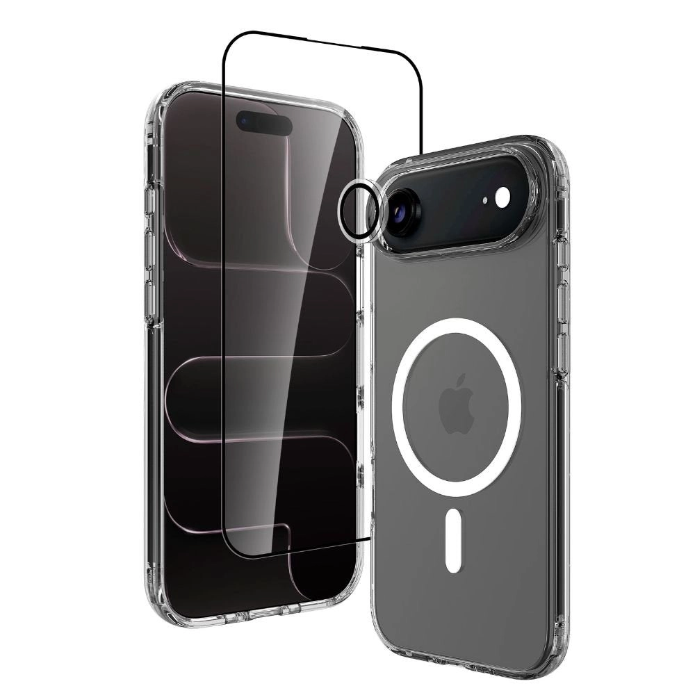 INFINYTY Clear Case - Clear + Screen Protector