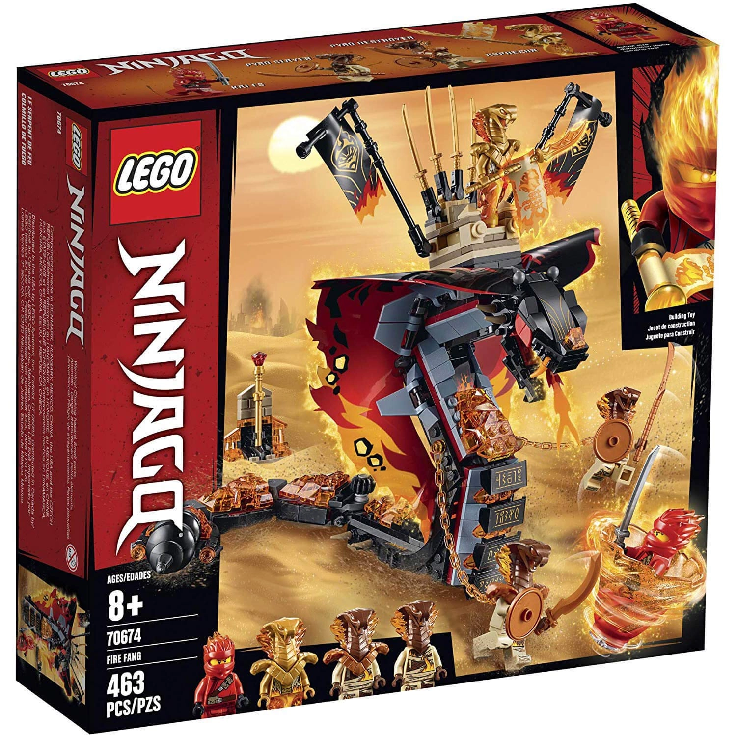LEGO NINJAGO Fire Fang (70674)