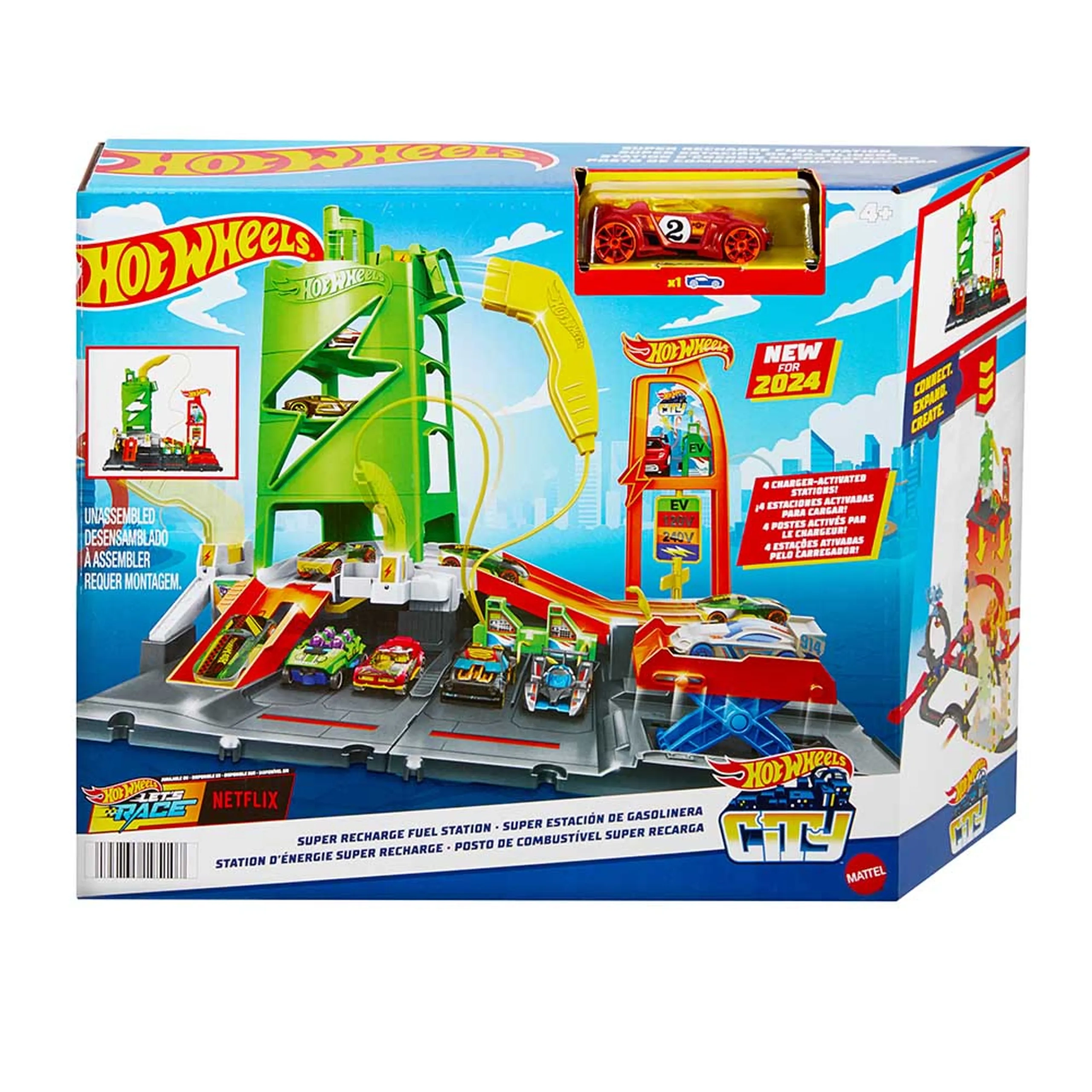 City Super Recharge Fuel Station - 1:64