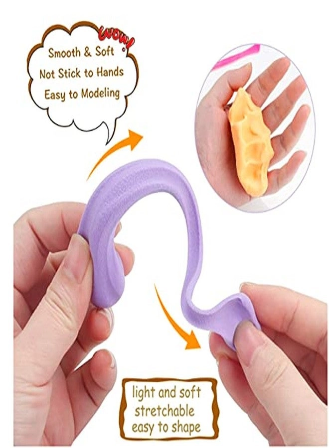 DIY Air Dry Modelling Foam Clay 12 pcs.