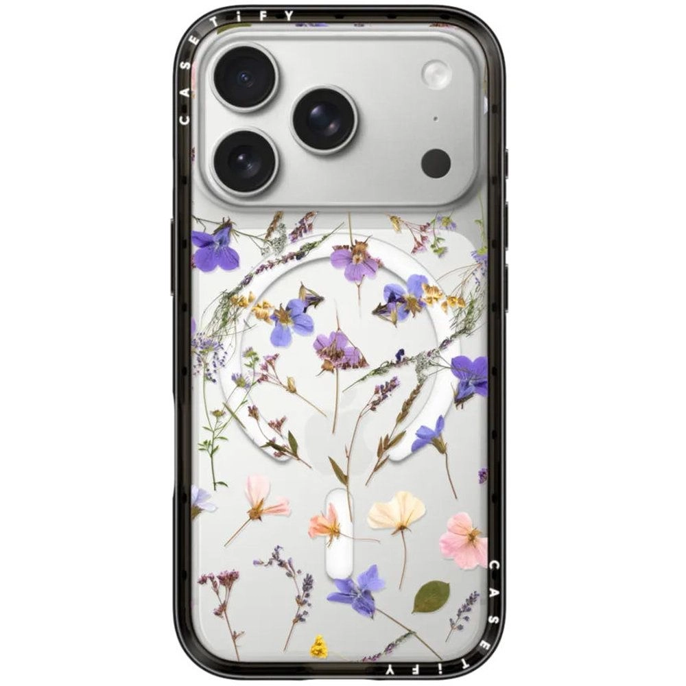 Casetify Mirror Case - Pressed Floral Mirror finish with MagSafe for Apple iPhone 17 Pro