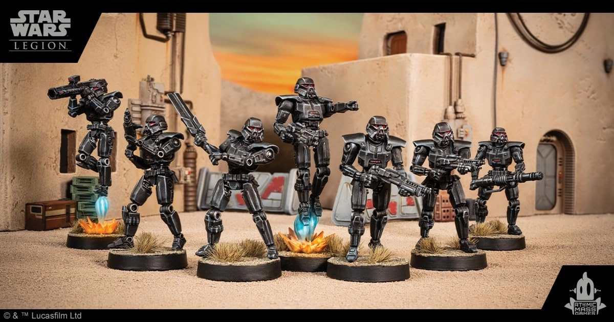 Star Wars: Legion: Imperial Dark Troopers Unit Expansion
