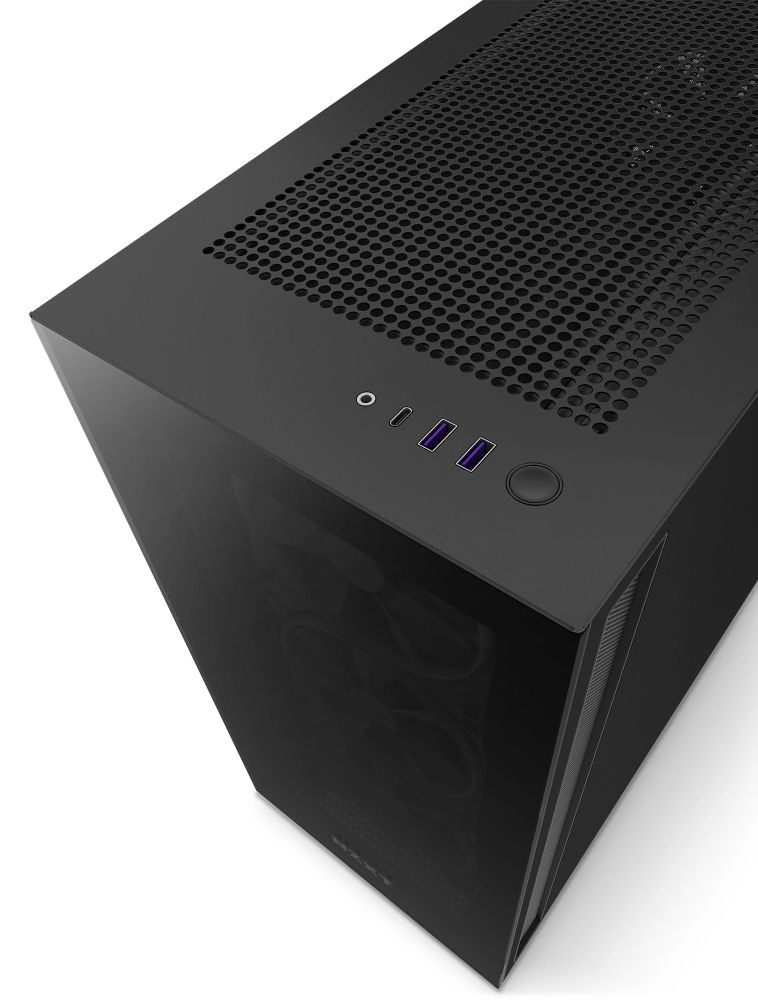 H7 Elite - Tempered glass side panel Mid Tower