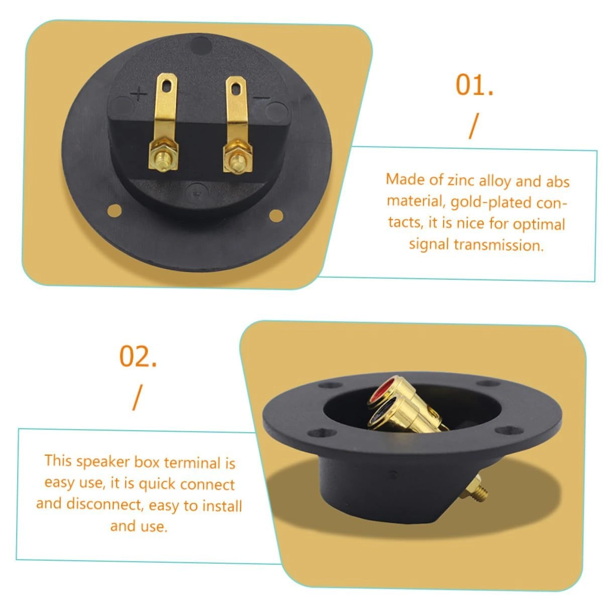 M04H1106H6YVN - Gold Plated 2Pcs