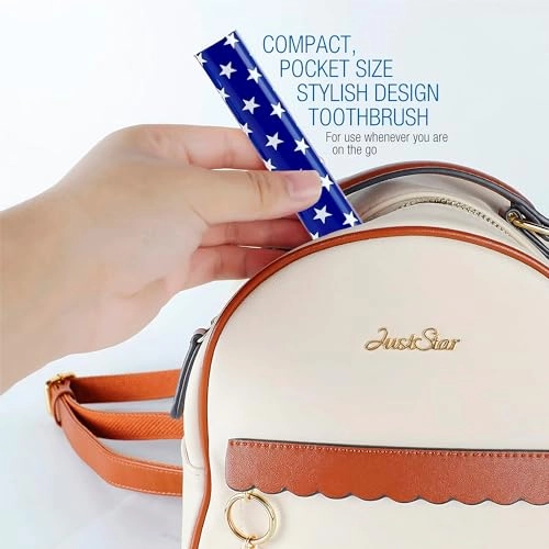 Portable Sonic Toothbrush - 22,000 Strokes Per Minute 3 Brush Heads