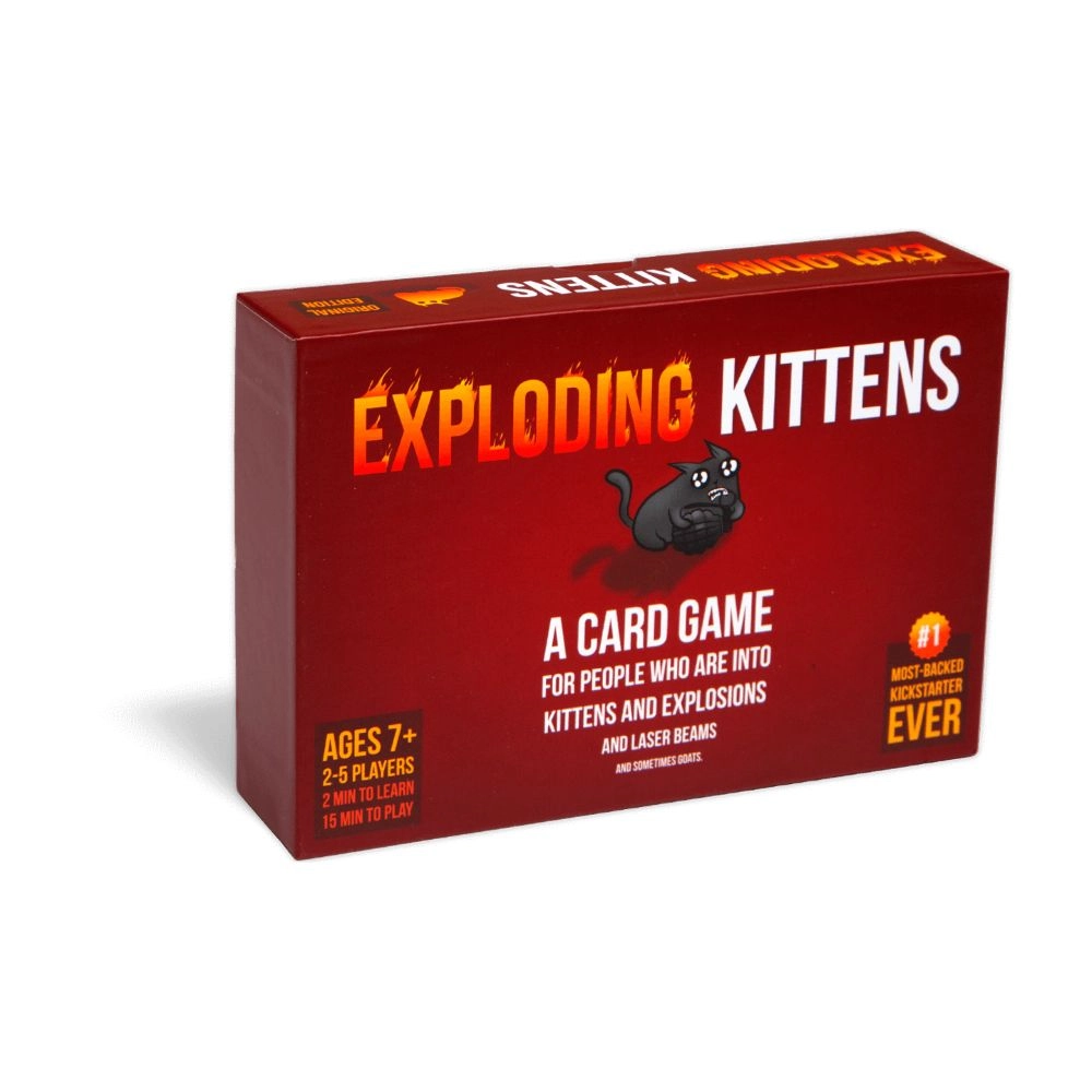 BOARDGAME SPACE Exploding Kittens (Ar/En)