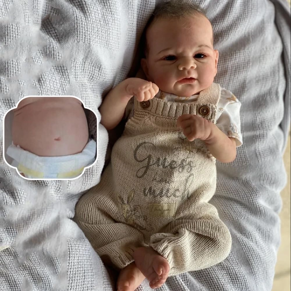 Elijah Reborn Baby Doll - 17 inch Vinyl Ages 3+