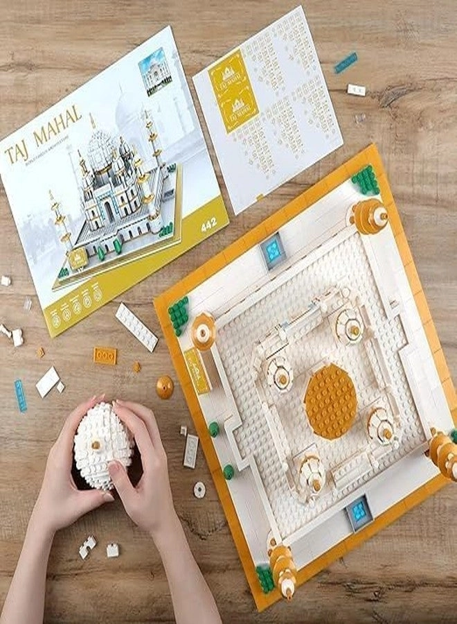 Taj Mahal Nano Mini Block Set - 2012 pcs