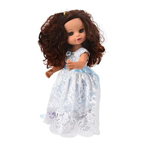 White Girl Doll - 14in cloth