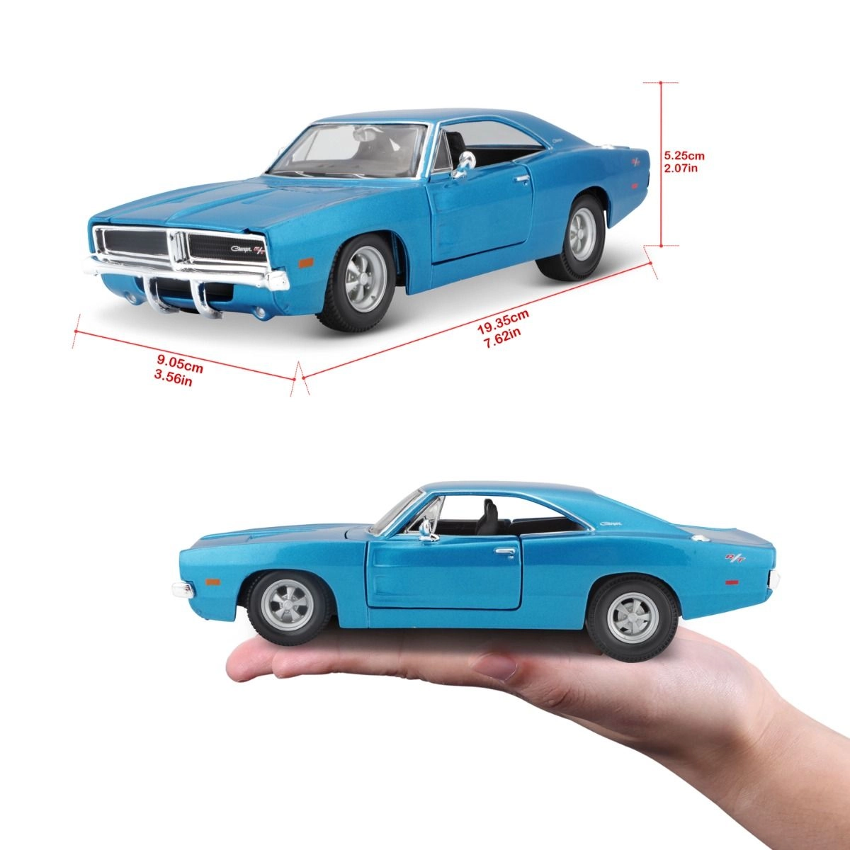 1969 Dodge Charger R/T - 1:25