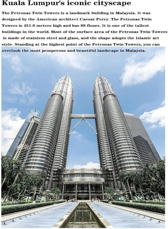 Petronas Twin Towers 3D Puzzle