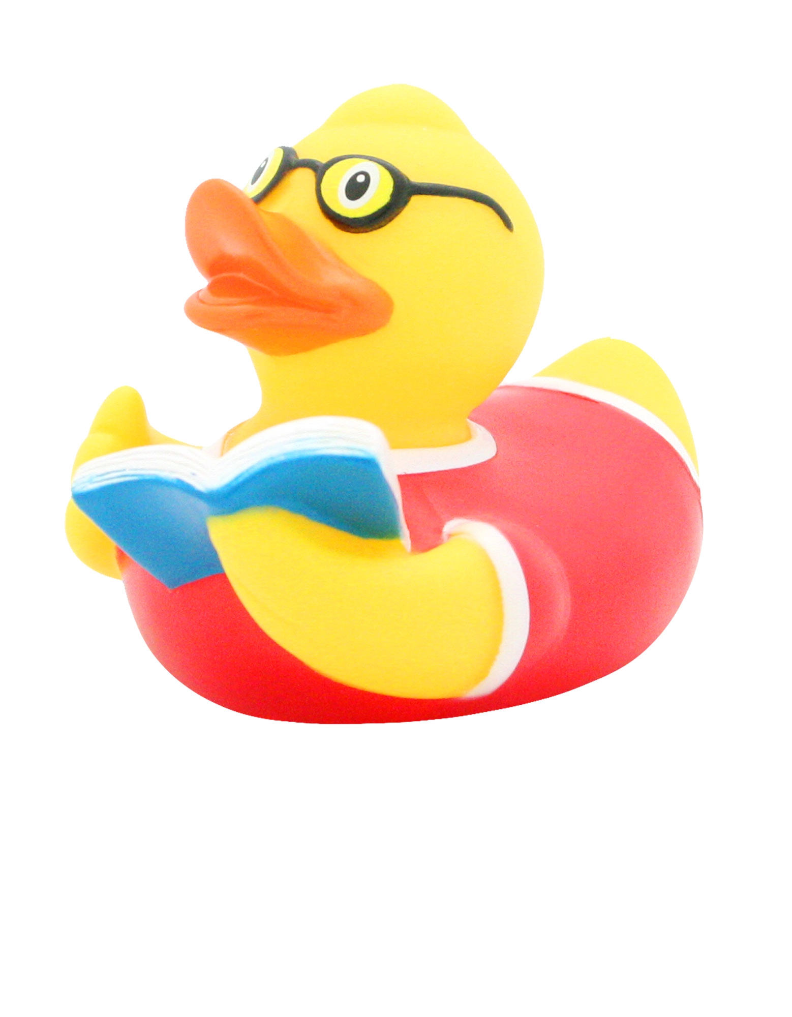 LILALU Rubber Duck - 8.5 x 8.5 x 7.5 cm Rubber