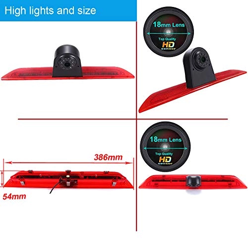 3rd Brake Light Reversing Camera - 1280*720 Pixels