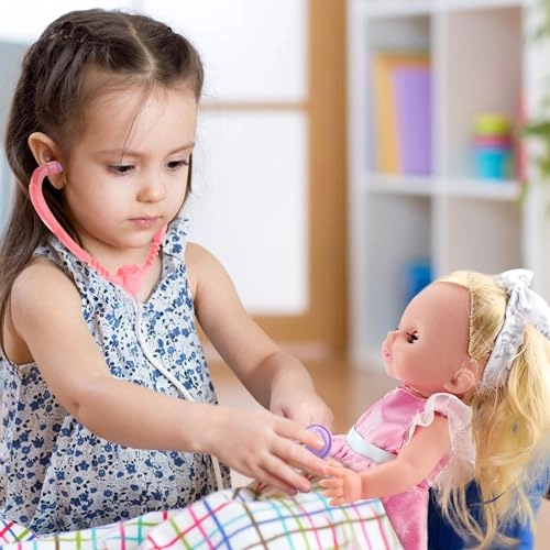 Baby Doll Playset - 14 inch with Accessories