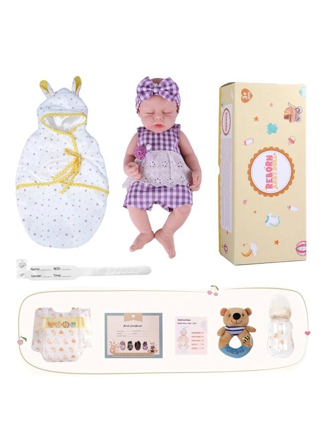 Lucy Reborn Baby Doll - 16Inch Silicone Poseable Smiling Ages 3+