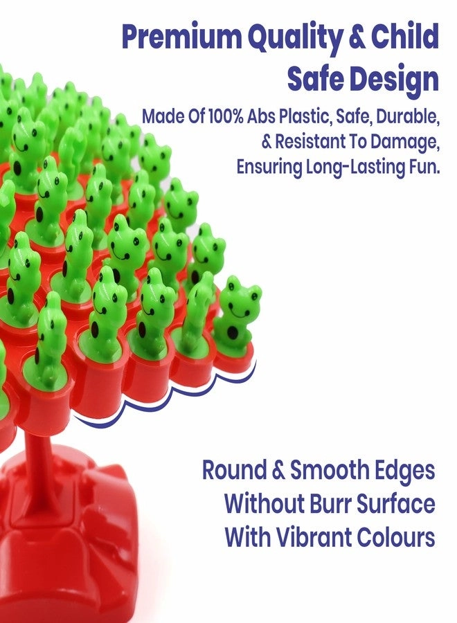 Frog Tree Balance Stacking Board Game - 3+ 50 pieces