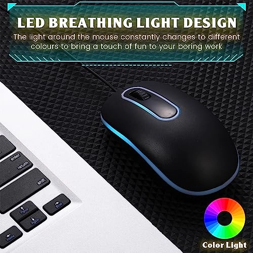 50 Pcs Black Mouse - USB