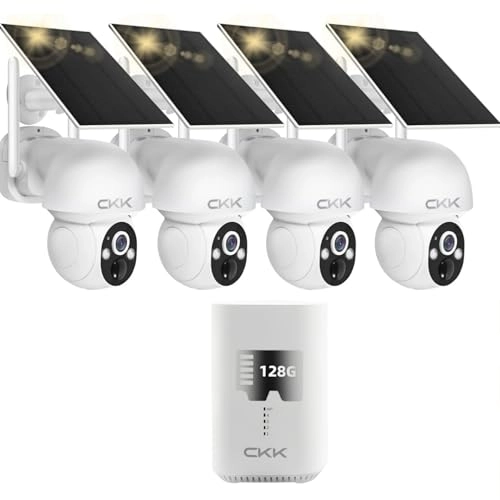 Solar Camera Systerm - 4 4 channels 4MP