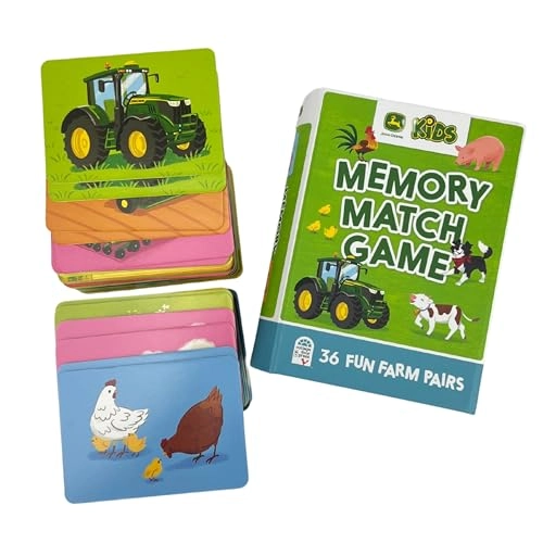 John Deere Kids Memory Match Game - 3 months and up 72 pieces